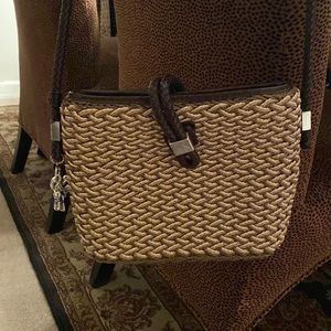 Brighton Roxanne Straw/Woven Purse